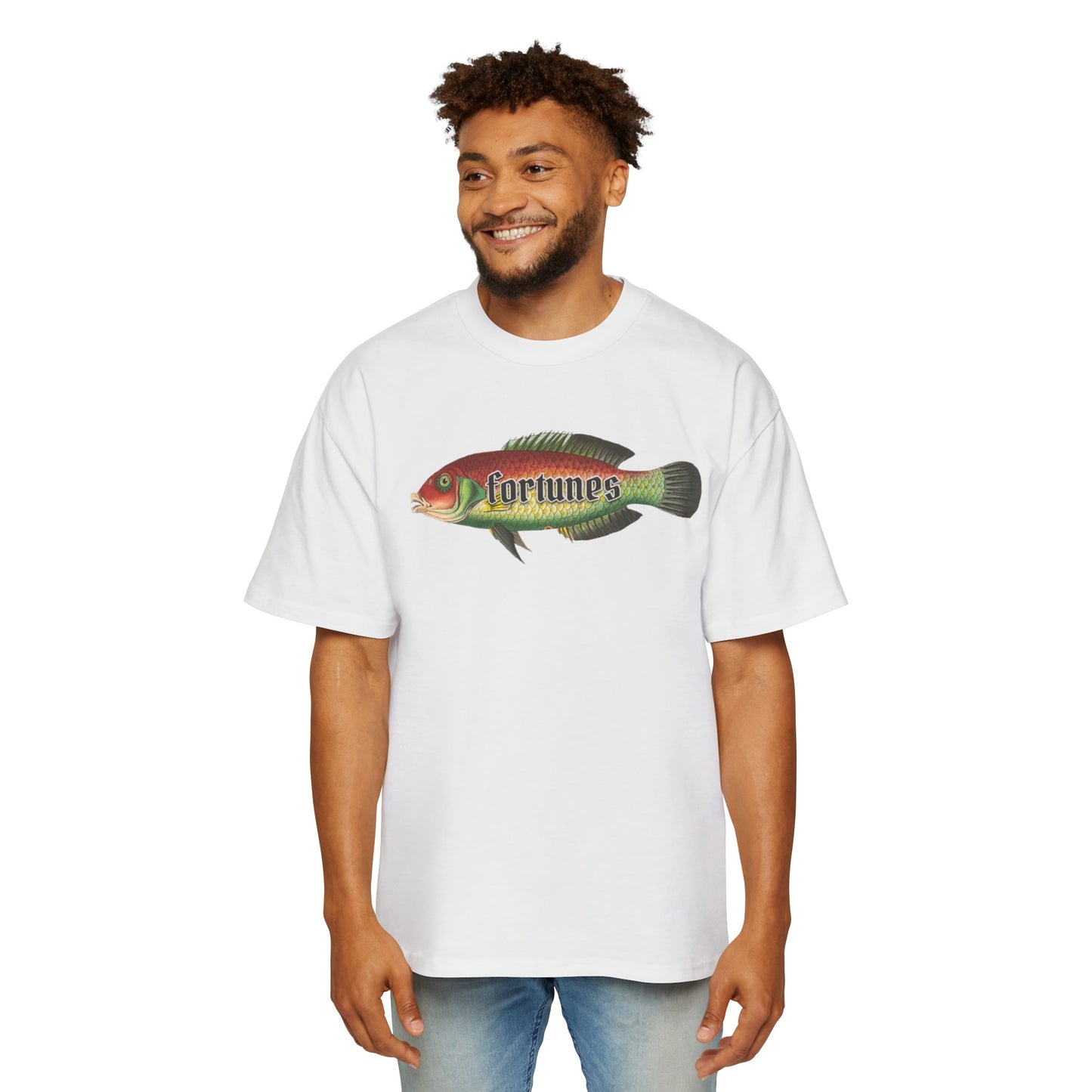 Fortunes "Gone Fishing" Oversized Tee