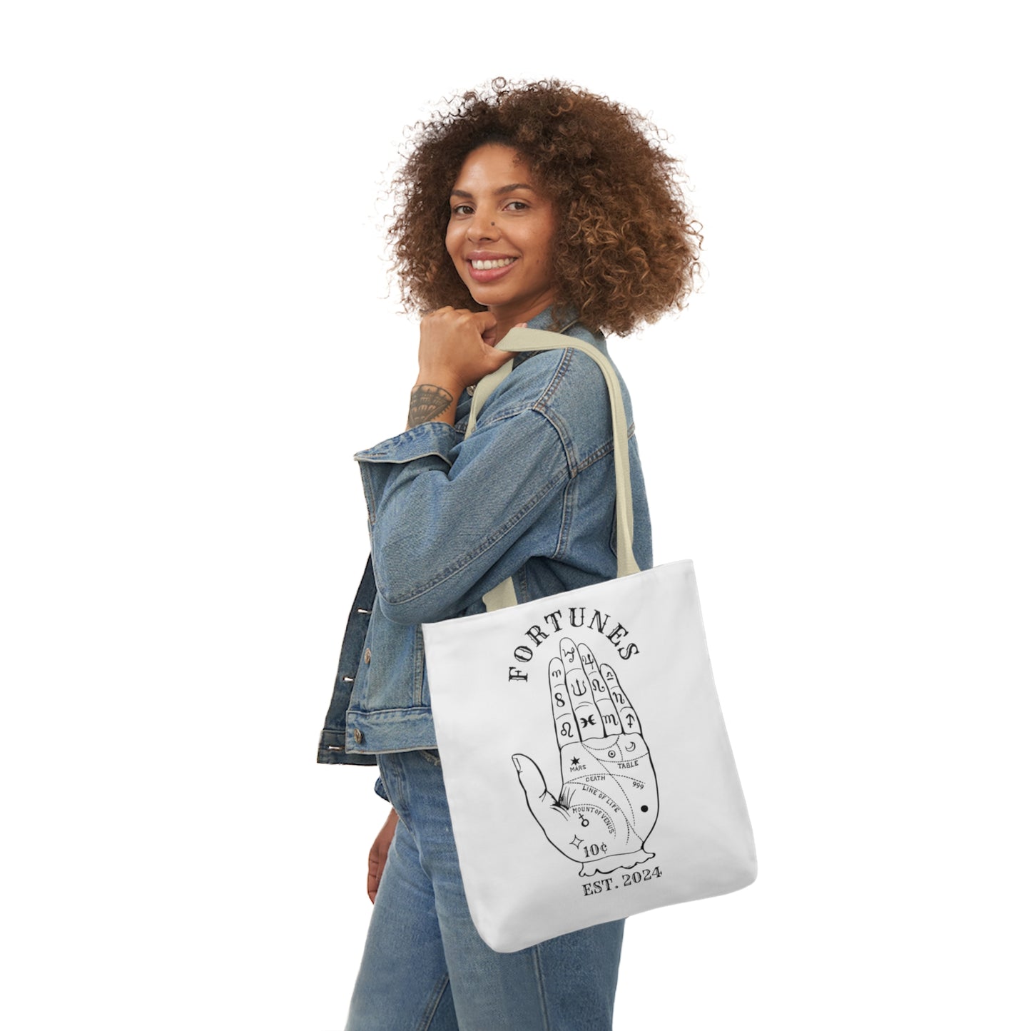 Fortunes "Palm Reader" Tote Bag