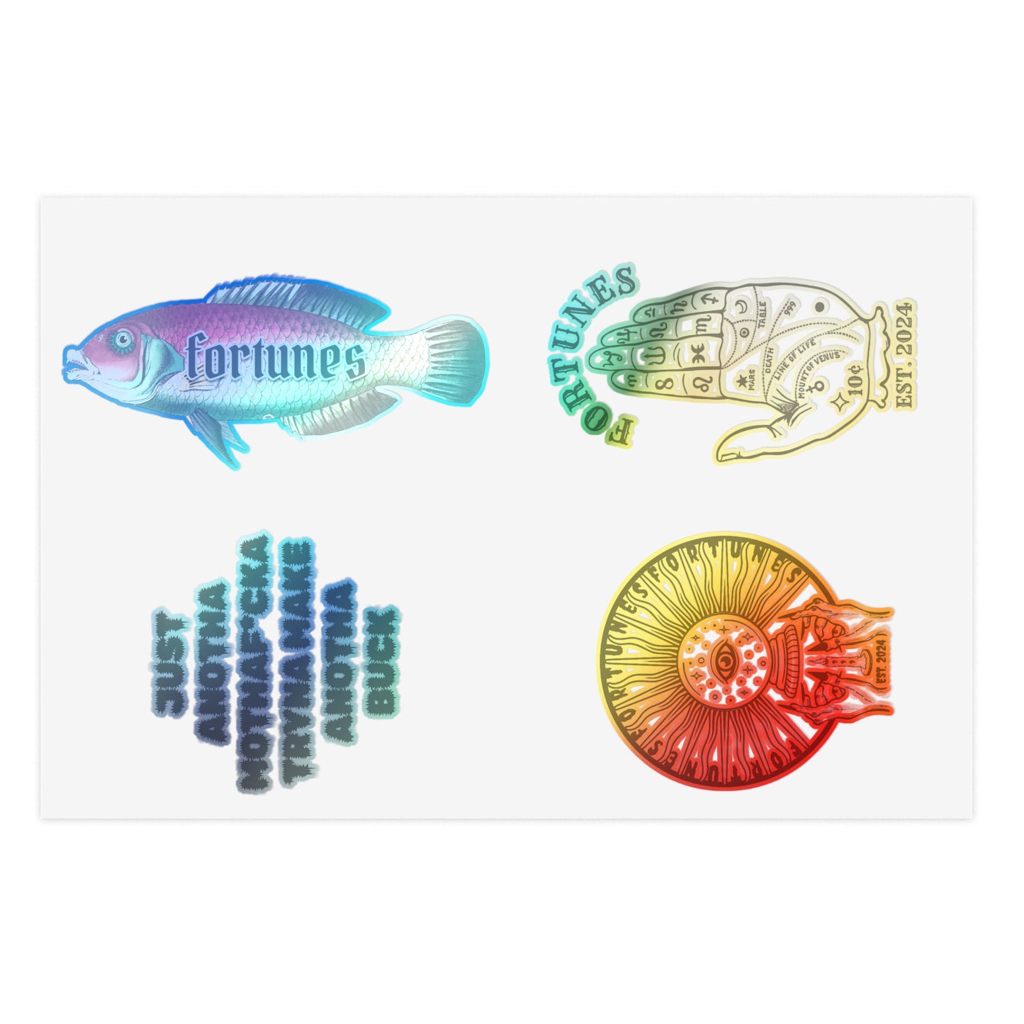 Fortunes "DESIGNS" Sticker Sheets