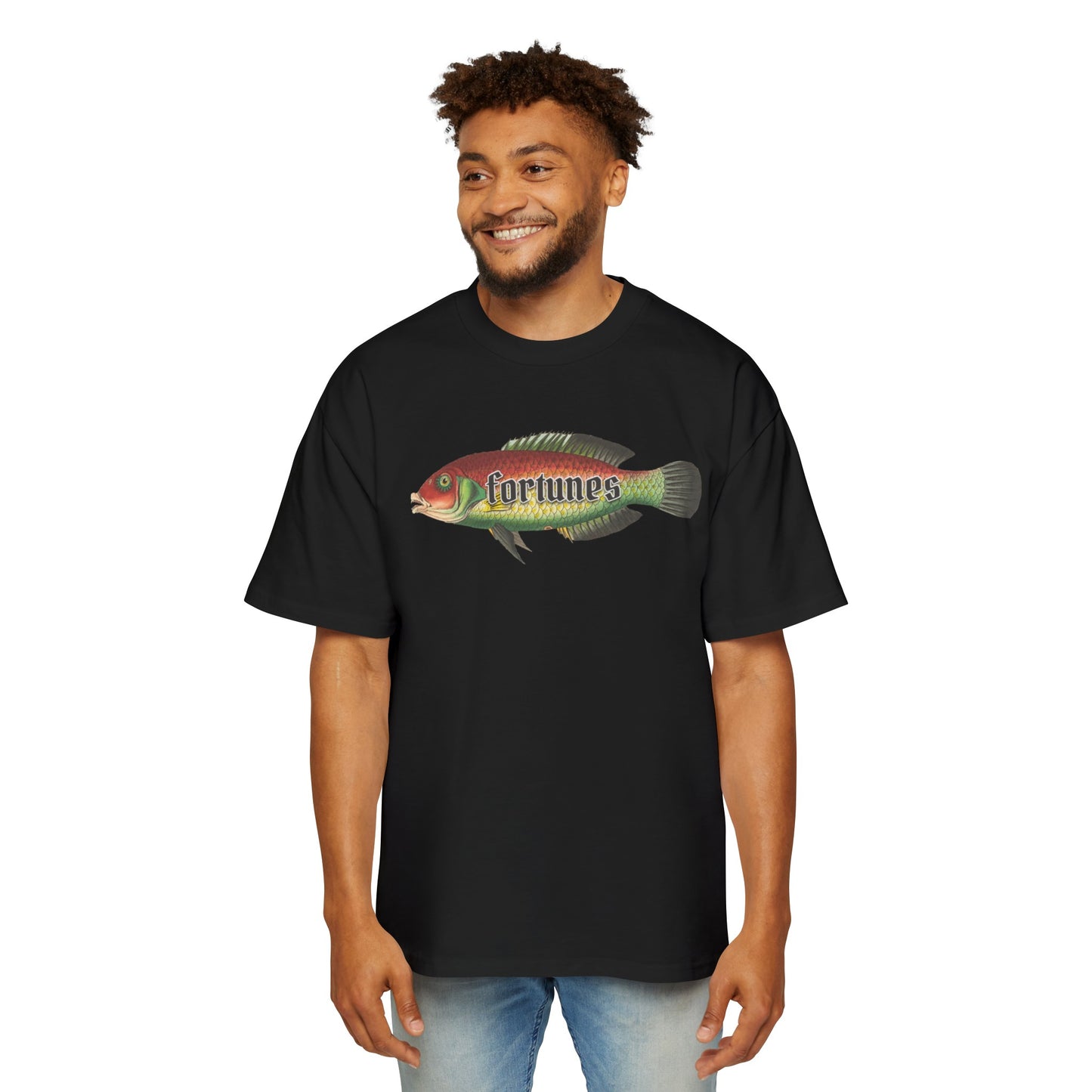Fortunes "Gone Fishing" Oversized Tee