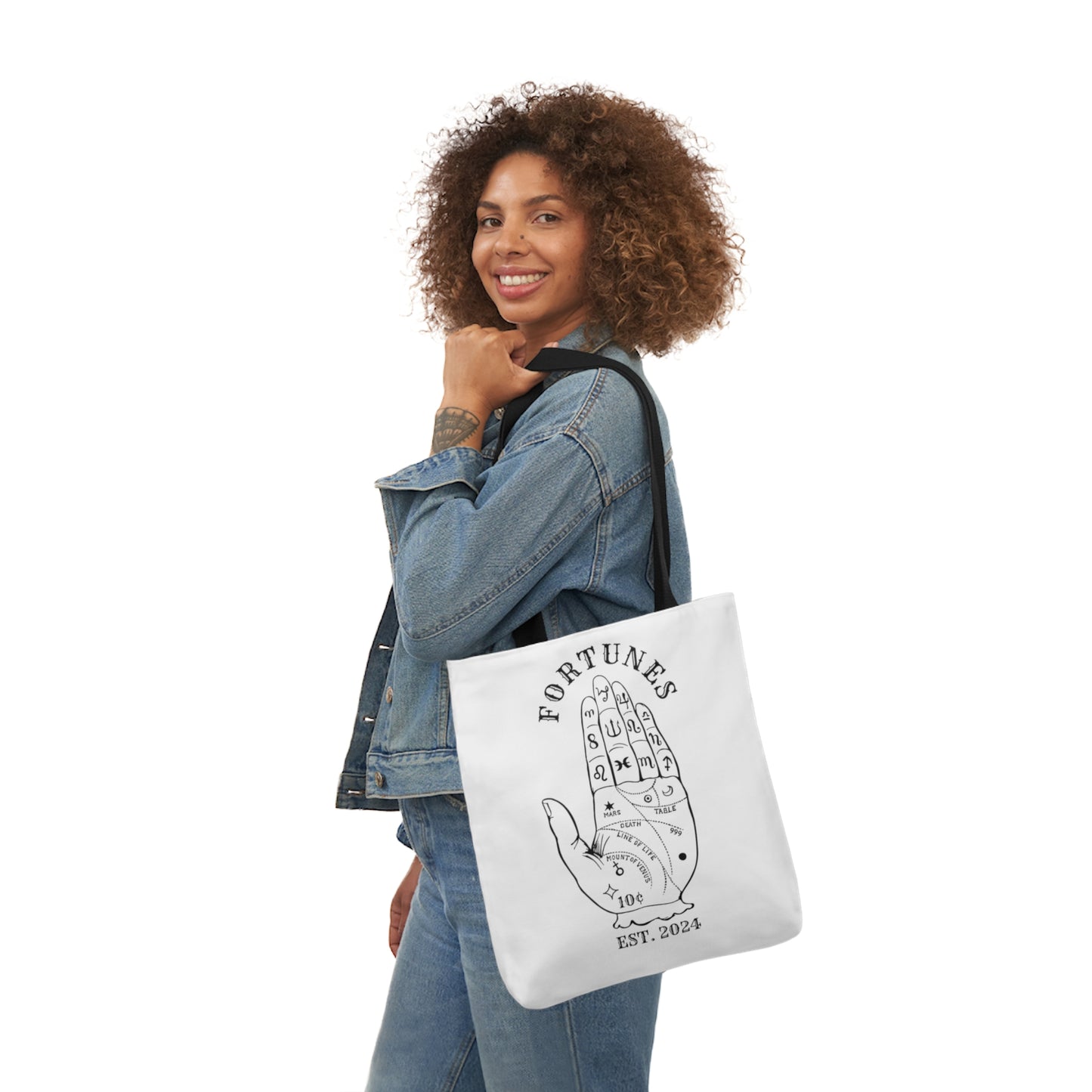 Fortunes "Palm Reader" Tote Bag